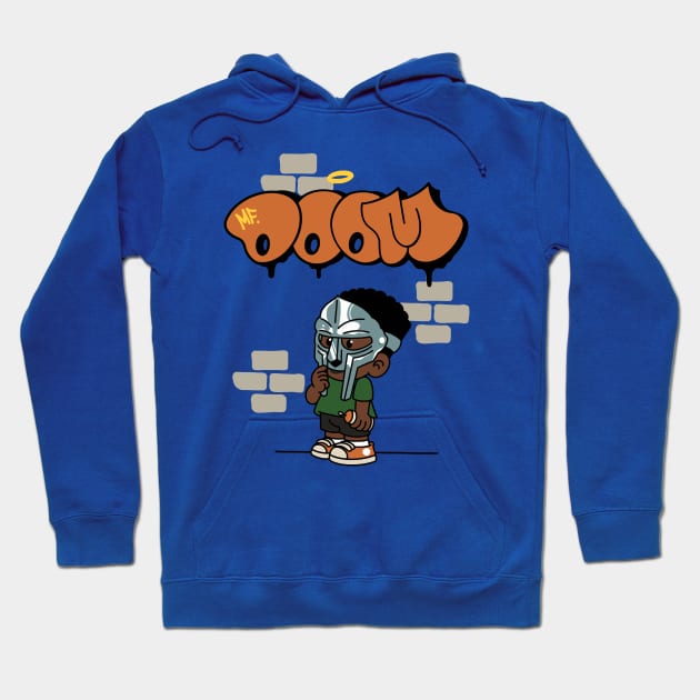 mf Doom Child Hoodie by PigunnaBilla